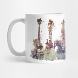 Three guitars art #guitar #music Mug